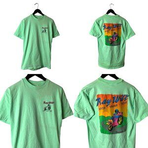 Ray Wilt T Shirt Vintage 90s Adult Green Extra Large XL Graphic Tee